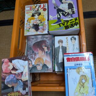 2024.8.25ヤフオク!に商品を出品しました（コミック）